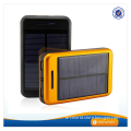 AWC028 10000 mah solar power bank with flashlight solar charger 5v 2a